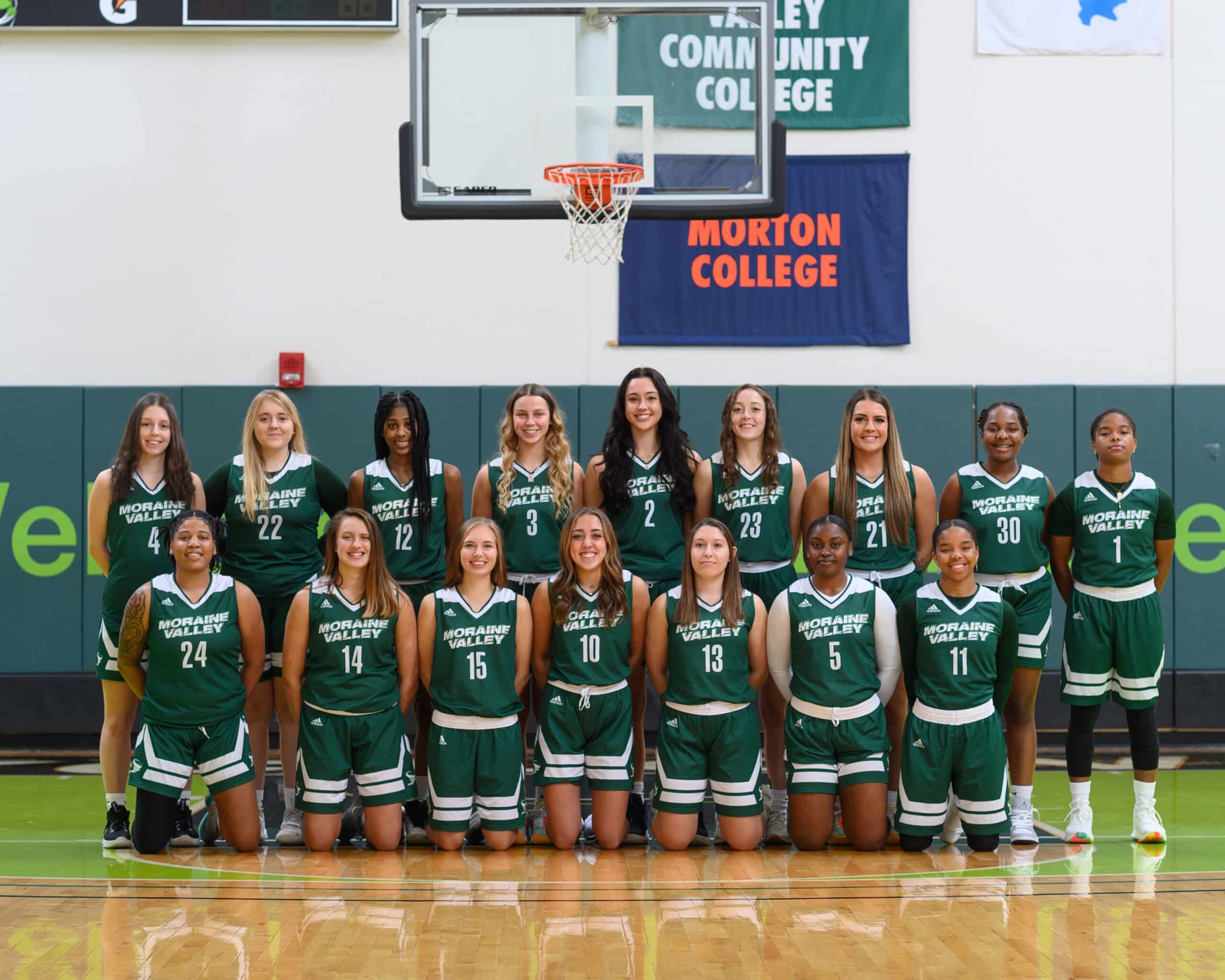 2021-22 Moraine Valley women's basketball team