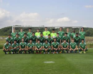 The 2022 Moraine Valley Community College men’s soccer team.