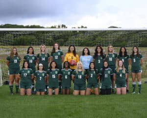 The 2022 Moraine Valley Community College women’s soccer team.