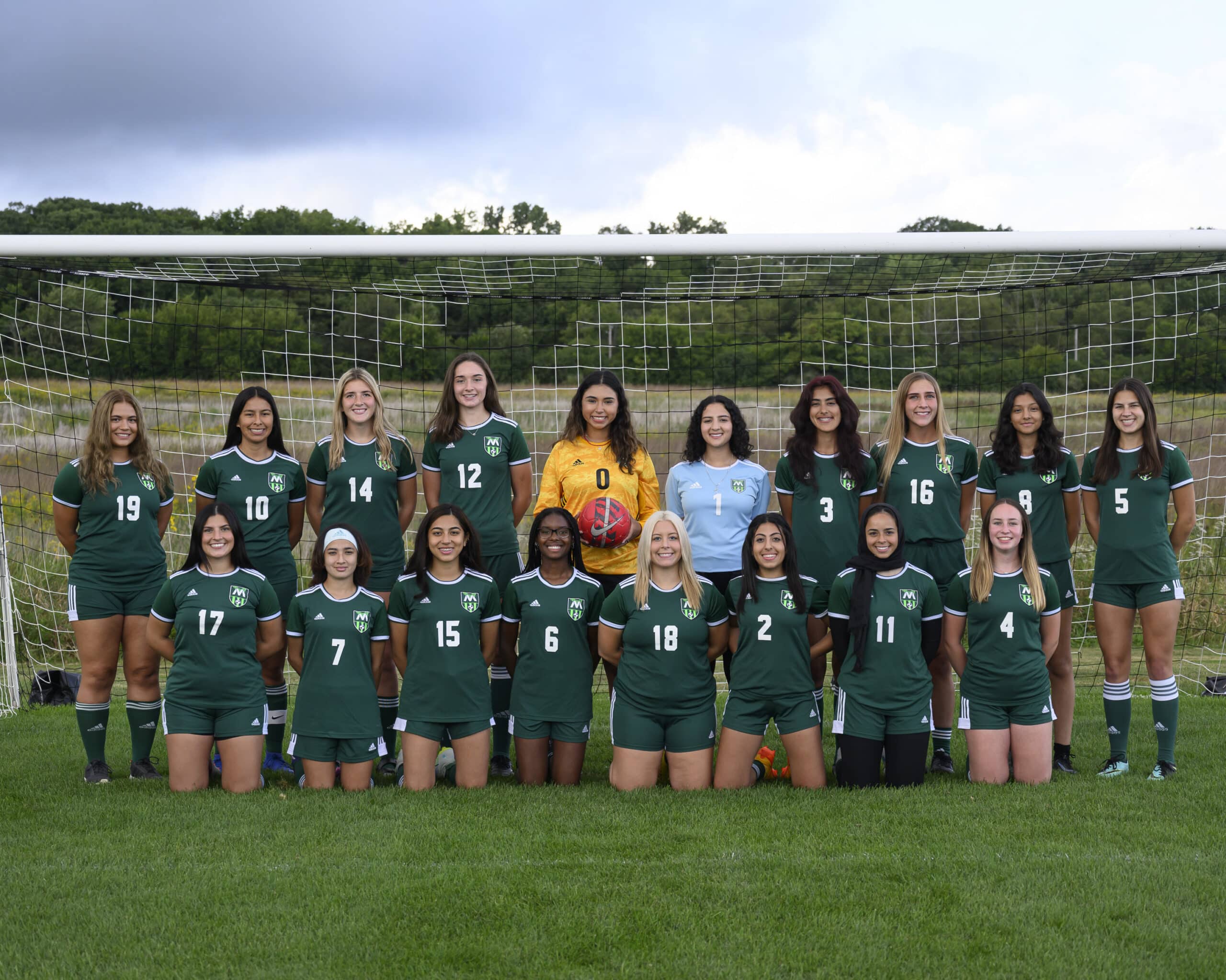 The 2022 Moraine Valley Community College women’s soccer team.
