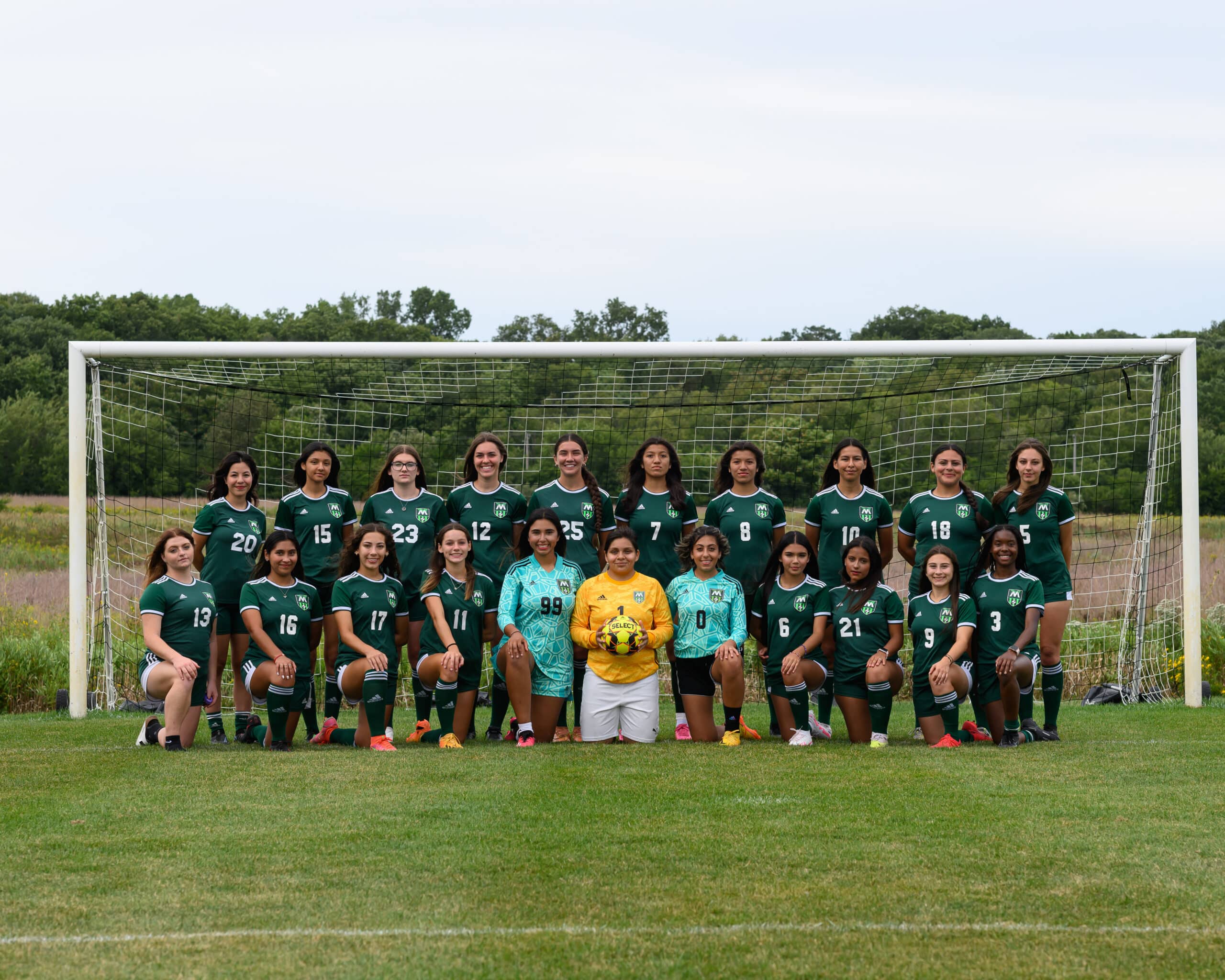 The 2023 Moraine Valley Community College women’s soccer team.