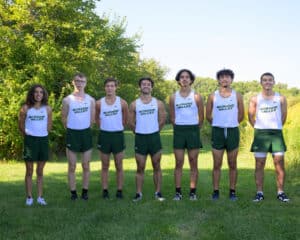 The 2023 Moraine Valley Community College men’s cross country team.
