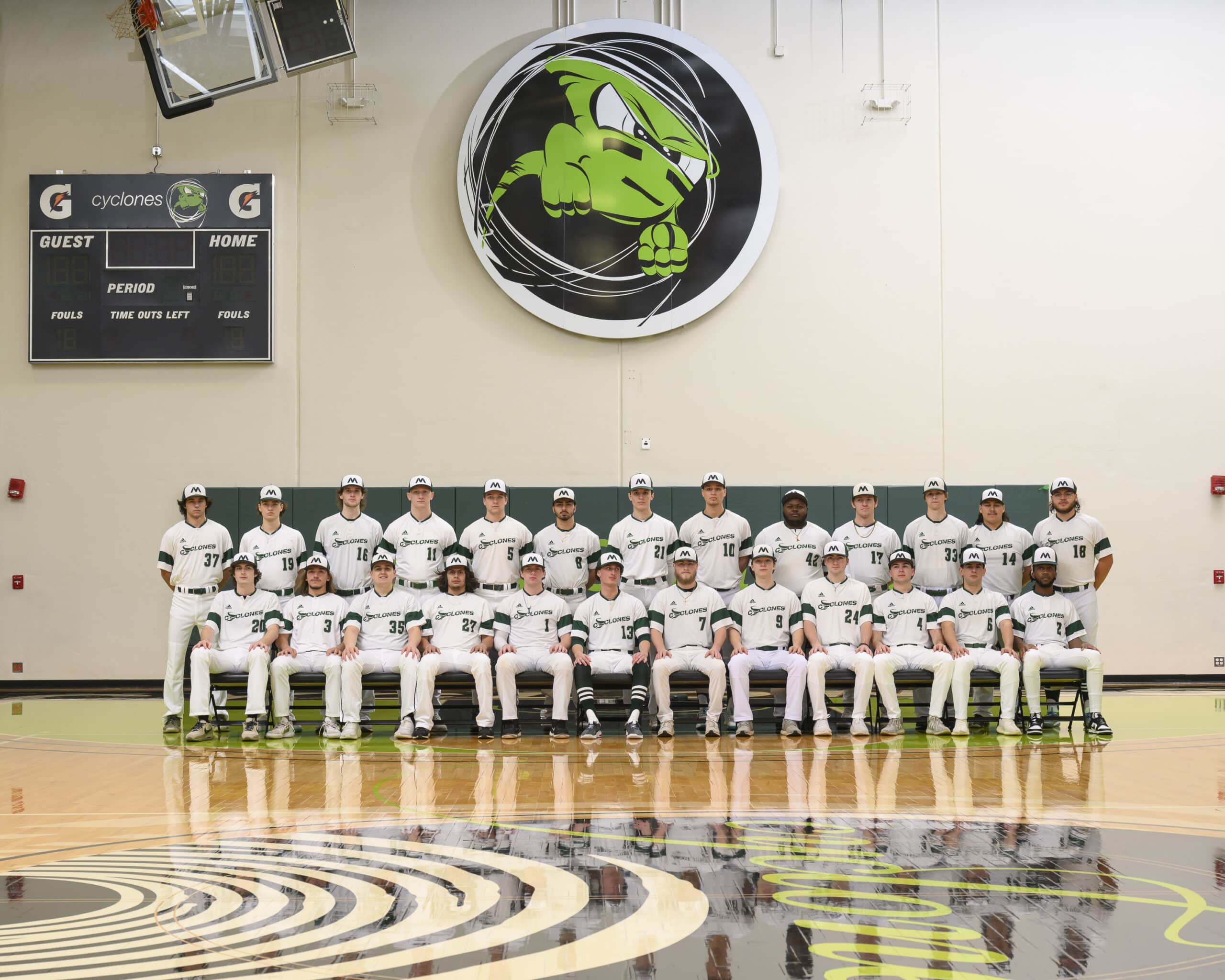 The 2022-23 Moraine Valley Community College baseball team.