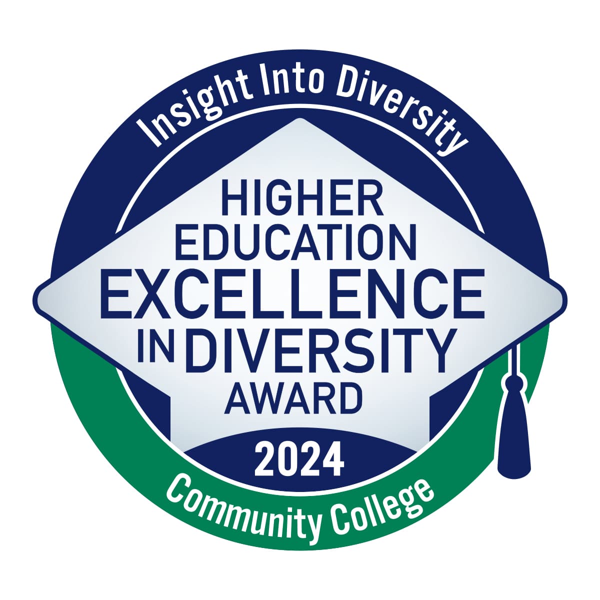 2024 Community College HEED award logo