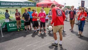 Moraine Valley Community College alumni can win up to four tickets to see the Chicago Fire home game Saturday