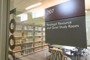 Paralegal Resource and Quiet Study Room