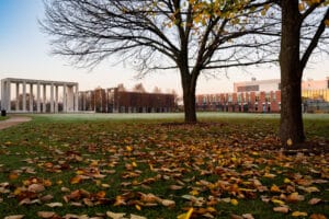 Around Campus in the early morning