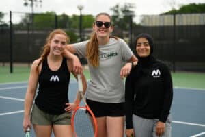 Maya Morris (from left)