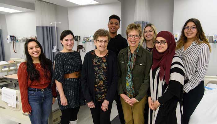 Susan van Amerongen, who now lives in Ohio, funded scholarships for five Moraine Valley Community College students this school year.
