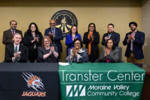 Transfer Boost signing with Governors State Uinversity.